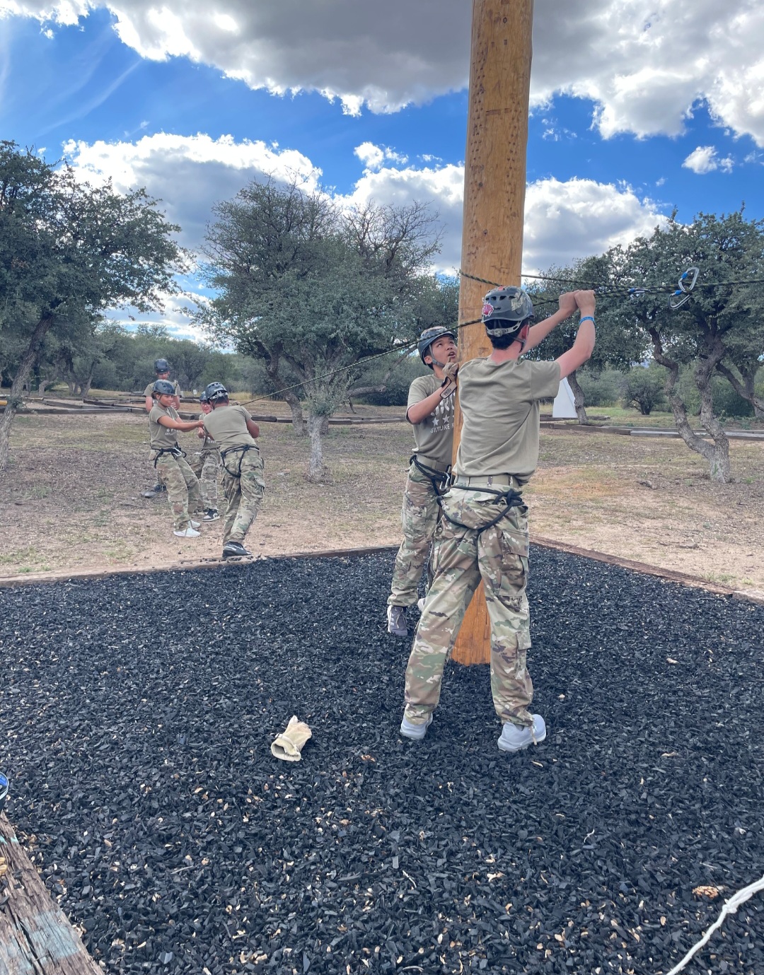 SWARM Competition- My B Team doing the Rope Bridge Competition. (Sep 2026)